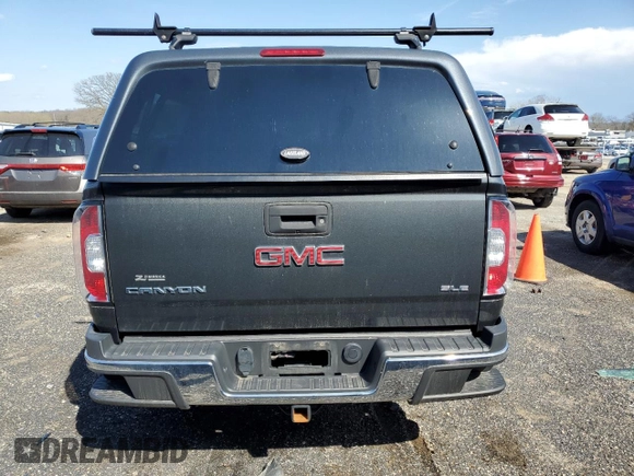 2017 GMC Canyon 4WD SLE with VIN 1GTG6CEN5H1163719, listed as a Copart auction lot 54301175 with 102,085 mi miles and Clean Title. Bid and sale history available at carsss.com. Image 6.