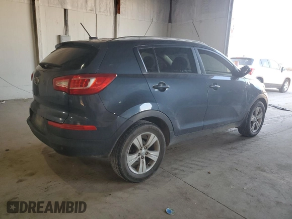 2012 Kia Sportage LX with VIN KNDPB3A25C7267964, listed as a Copart auction lot 47640285 with 188,724 mi miles and Salvage title. Bid and sale history available at DreamBid. Image 3.