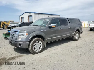 2013 Ford F-150 XL with VIN 1FTFW1EF8DFC90423, listed as a Copart auction lot 60133315 with 222,070 mi miles and Salvage title. Bid and sale history available at DreamBid. Image 1.