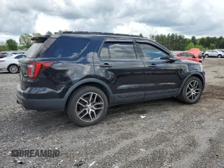 2016 Ford Explorer Sport with VIN 1FM5K8GT1GGC63397, listed as a Copart auction lot 55481335 with 161,211 mi miles and Clean title. Bid and sale history available at DreamBid. Image 3.