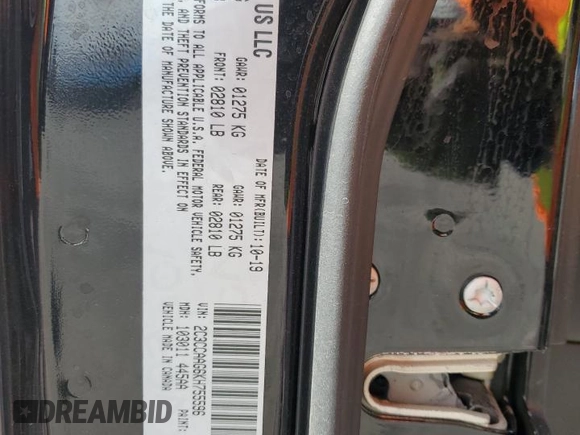 2019 Chrysler 300 Touring with VIN 2C3CCAAG6KH755596, listed as a Copart auction lot 47433935 with 60,668 mi miles and Salvage Title. Bid and sale history available at carsss.com. Image 15.