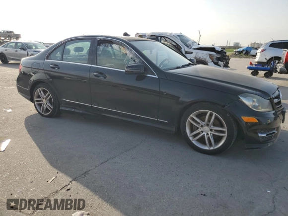 2014 Mercedes-Benz C 250 Sport with VIN WDDGF4HB8EA957803, listed as a Copart auction lot 63412805 with 110,391 mi miles and Clean title. Bid and sale history available at DreamBid. Image 4.