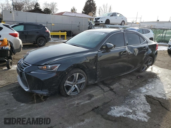 2017 Lexus IS with VIN JTHCM1D26H5018227, listed as a Copart auction lot 46108525 with 60,726 mi miles and Salvage Title. Bid and sale history available at carsss.com. Image 1.