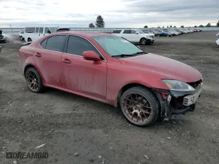 2006 Lexus IS 250 Auto with VIN JTHCK262562006738, listed as a Copart auction lot 47404165 with 224,229 mi miles and Salvage Title. Bid and sale history available at carsss.com. Image 4.
