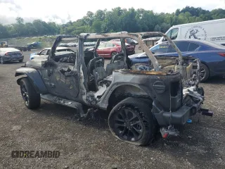 2023 Jeep Wrangler Sahara с VIN 1C4JJXP6XPW542086, выставлен на аукционе Copart как лот 64209345 с пробегом Не указан миль и Списание • Salvage title. История ставок и продаж доступна на DreamBid. Изображение 2.