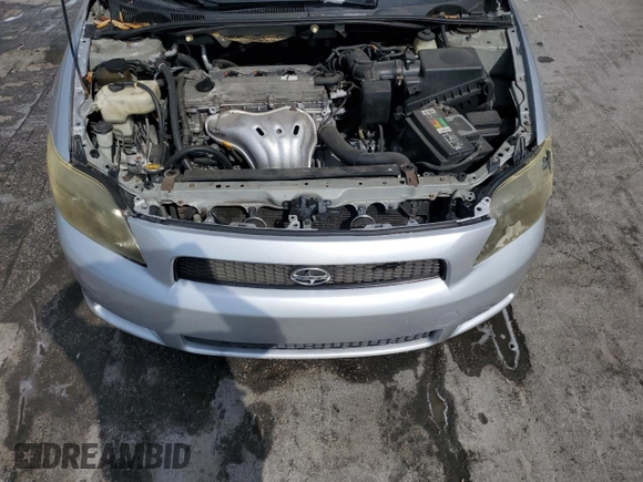 2007 Scion tC Spec with VIN JTKDE177270207889, listed as a Copart auction lot 50557555 with 192,091 mi miles and Salvage Title. Bid and sale history available at carsss.com. Image 11.