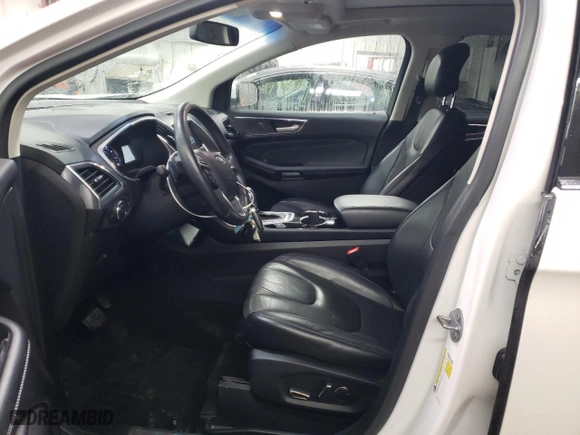 2017 Ford Edge Titanium with VIN 2FMPK4K83HBC30172, listed as a Copart auction lot 46893425 with 82,650 mi miles and Salvage Title. Bid and sale history available at carsss.com. Image 7.