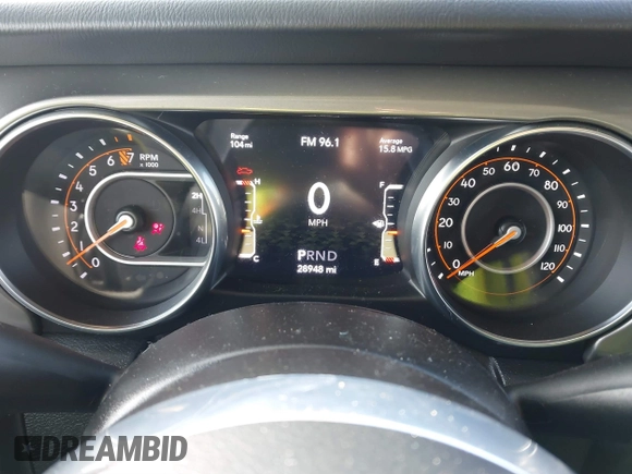 2023 Jeep Gladiator Overland с VIN 1C6HJTFG0PL569940, выставлен на аукционе IAAI как лот 41772170 с пробегом 28 948 миль миль и . История ставок и продаж доступна на DreamBid. Изображение 7.
