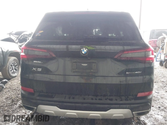 2022 BMW X5 sDrive40i with VIN 5UXCR4C04N9L38945, listed as a IAAI auction lot 41492301 with 1 mi miles. Bid and sale history available at carsss.com. Image 16.