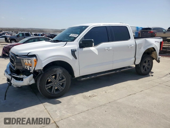 2023 Ford F-150 XL with VIN 1FTFW1E59PKD27966, listed as a Copart auction lot 49133345 with 29,908 mi miles and Salvage Title. Bid and sale history available at carsss.com. Image 1.