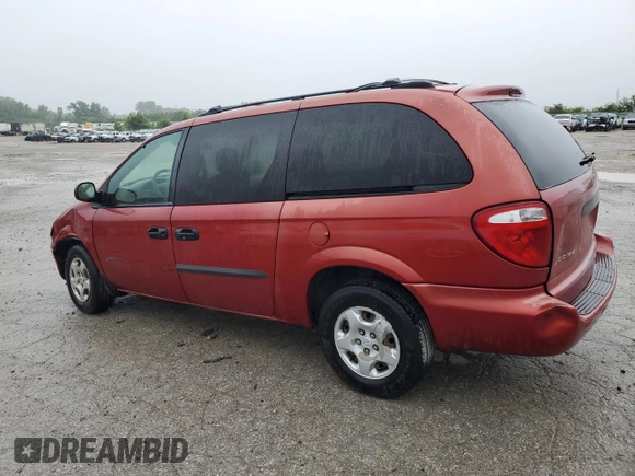 2003 Dodge Caravan SE with VIN 1D4GP24393B294620, listed as a Copart auction lot 57394185 with 208,677 mi miles and Salvage title. Bid and sale history available at DreamBid. Image 2.