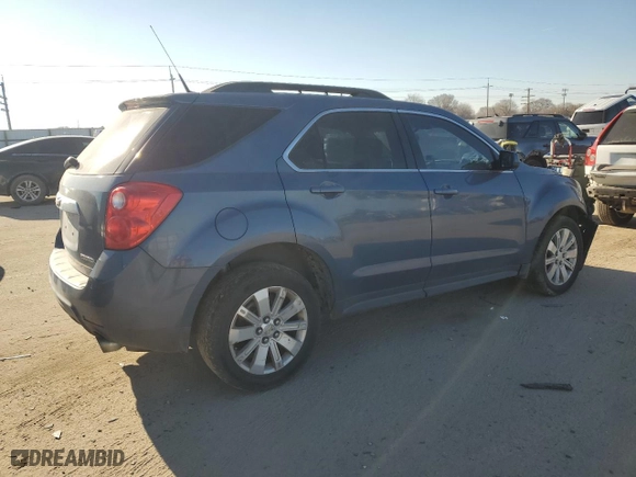2011 Chevrolet Equinox LT w/1LT with VIN 2CNFLDE51B6291627, listed as a Copart auction lot 43268005 with 134,318 mi miles and Salvage Title. Bid and sale history available at carsss.com. Image 3.