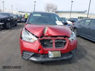 2018 Nissan Kicks S with VIN 3N1CP5CU2JL527436, listed as a IAAI auction lot 41481459 with 46,744 mi miles. Bid and sale history available at carsss.com. Image 12.