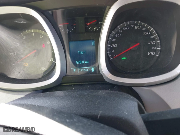 2010 Chevrolet Equinox LT w/1LT with VIN 2CNALDEW2A6270822, listed as a IAAI auction lot 41957976 with 171,234 mi miles. Bid and sale history available at carsss.com. Image 7.