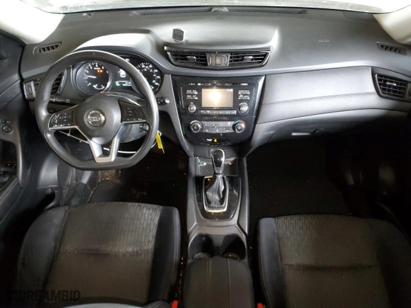 2017 Nissan Rogue SL with VIN JN8AT2MT1HW142706, listed as a Copart auction lot 44895235 with 198,581 mi miles and Salvage Title. Bid and sale history available at carsss.com. Image 8.