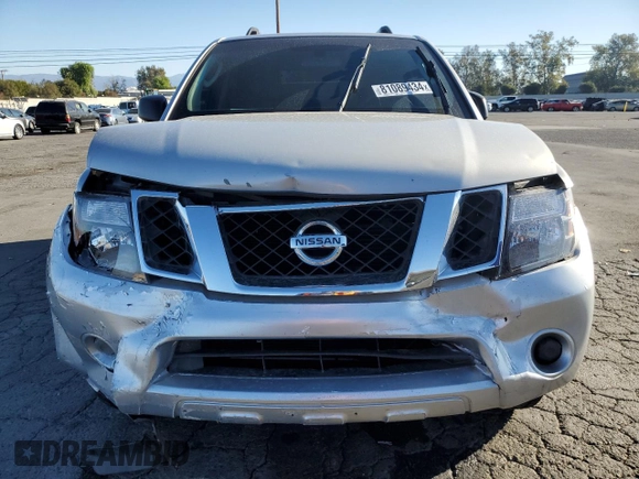 2008 Nissan Pathfinder SE with VIN 5N1AR18U28C605215, listed as a Copart auction lot 81089434 with 132,715 mi miles and Salvage Title. Bid and sale history available at carsss.com. Image 5.