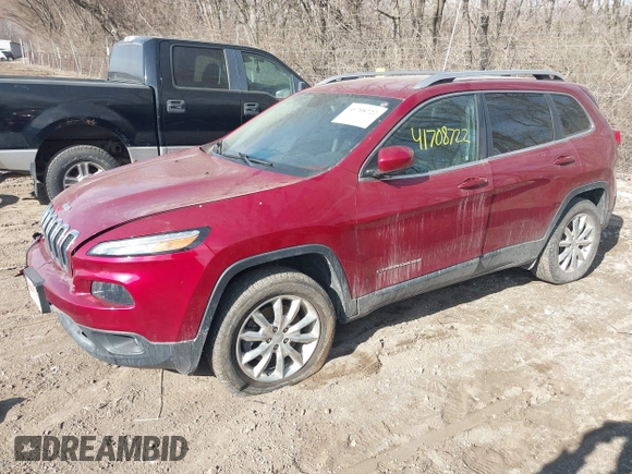 2017 Jeep Cherokee Limited with VIN 1C4PJMDB8HW512130, listed as a IAAI auction lot 41708722 with 88,943 mi miles and . Bid and sale history available at DreamBid. Image 18.