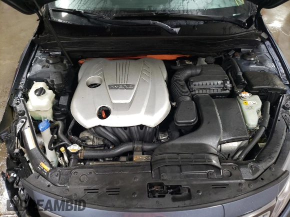 2014 Kia Optima Hybrid EX with VIN KNAGN4ADXE5076308, listed as a Copart auction lot 39993454 with 231,737 mi miles and Salvage Title. Bid and sale history available at carsss.com. Image 11.