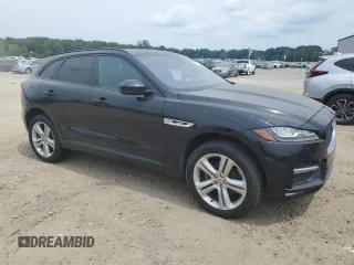 2018 Jaguar F-Pace with VIN SADCL2FN2JA252044, listed as a Copart auction lot 66564134 with 67,515 mi miles and Salvage title. Bid and sale history available at DreamBid. Image 4.