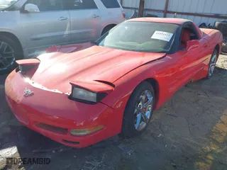 2003 Chevrolet Corvette with VIN 1G1YY22G035101783, listed as a IAAI auction lot 41891522 with 1 mi miles. Bid and sale history available at carsss.com. Image 2.
