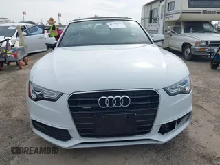 2016 Audi A5 Premium with VIN WAUD2AFH7GN001378, listed as a IAAI auction lot 41599516 with 62,266 mi miles and . Bid and sale history available at DreamBid. Image 6.