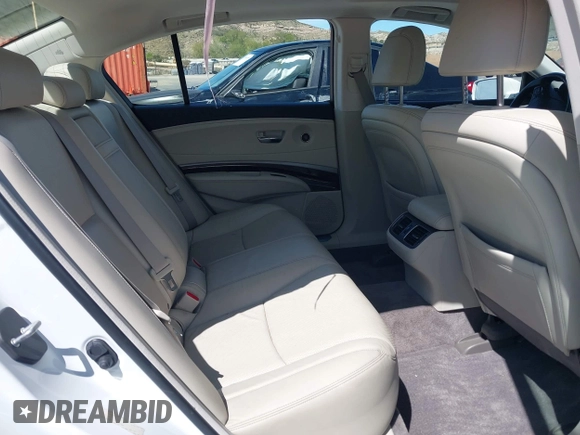 2014 Acura RLX Tech Pkg with VIN JH4KC1F51EC001557, listed as a IAAI auction lot 41937077 with 45,392 mi miles. Bid and sale history available at carsss.com. Image 8.