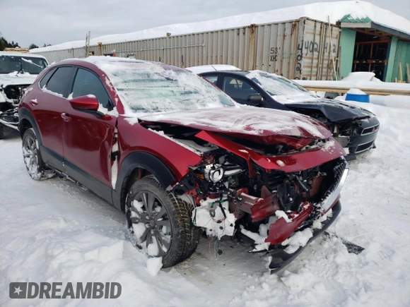 2024 Mazda CX-30 S Premium with VIN 3MVDMBDM9RM671626, listed as a Copart auction lot 42290845 with 4,640 mi miles and Salvage Title. Bid and sale history available at carsss.com. Image 4.