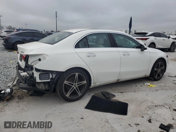 2022 Mercedes-Benz A 220 с VIN W1K3G4FB4NJ377057, выставлен на аукционе Copart как лот 45632845 с пробегом 19 977 миль миль и На запчасти • Non repairable. История ставок и продаж доступна на DreamBid. Изображение 3.