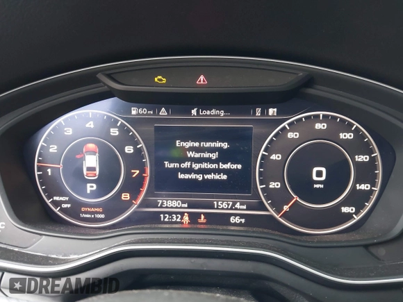 2018 Audi A5 Sportback Premium Plus с VIN WAUBNCF58JA009651, выставлен на аукционе IAAI как лот 41950955 с пробегом 73 880 миль миль и . История ставок и продаж доступна на DreamBid. Изображение 7.