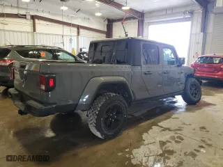 2021 Jeep Gladiator Willys with VIN 1C6HJTAG7ML583921, listed as a Copart auction lot 50399525 with 18,869 mi miles and Non Repairable. Bid and sale history available at carsss.com. Image 3.