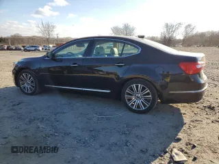 2014 Kia Cadenza Premium with VIN KNALN4D71E5161624, listed as a Copart auction lot 46148195 with 138,563 mi miles and Clean Title. Bid and sale history available at carsss.com. Image 2.