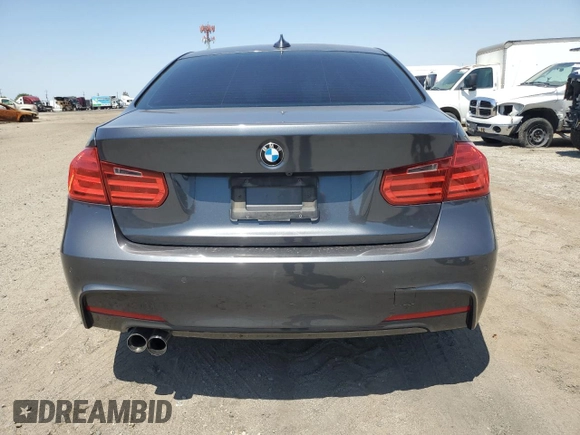 2014 BMW 3 Series 328i xDrive with VIN WBA3B3C55EJ978041, listed as a Copart auction lot 55675745 with 116,867 mi miles and Salvage title. Bid and sale history available at DreamBid. Image 6.