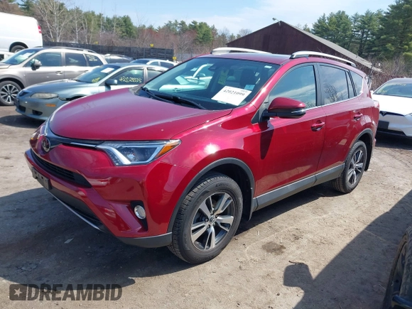 2018 Toyota RAV4 XLE with VIN 2T3RFREVXJW791889, listed as a IAAI auction lot 42021099 with 33,292 mi miles. Bid and sale history available at carsss.com. Image 17.
