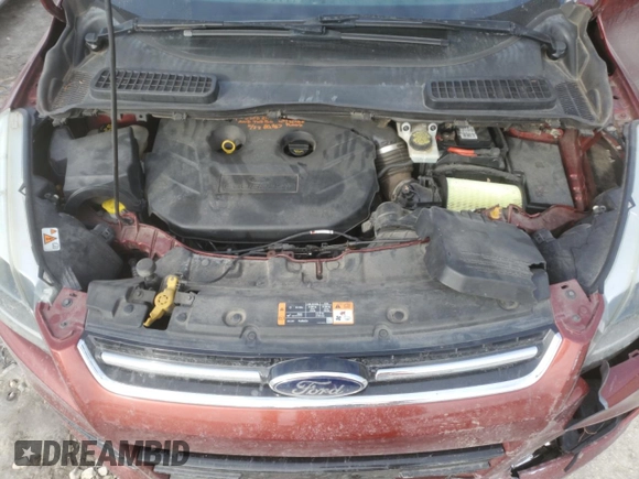 2014 Ford Escape Titanium with VIN 1FMCU9J90EUD58116, listed as a Copart auction lot 41972885 with 100,572 mi miles and Salvage Title. Bid and sale history available at carsss.com. Image 14.