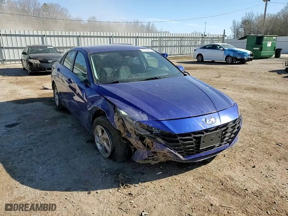 2022 Hyundai Elantra SE with VIN 5NPLL4AG7NH062108, listed as a Copart auction lot 49962955 with 134,637 mi miles and Salvage Title. Bid and sale history available at carsss.com. Image 10.