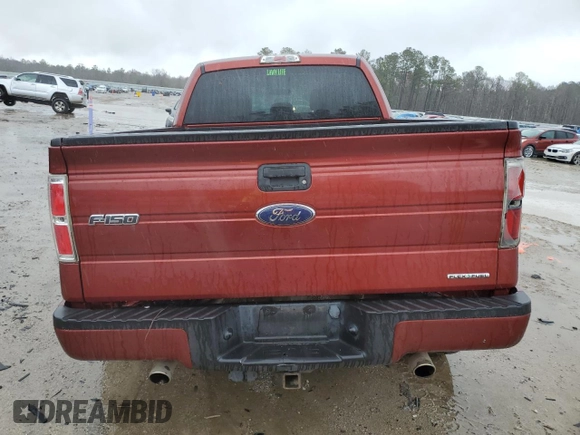 2014 Ford F-150 XL with VIN 1FTFX1CF4EKF31936, listed as a Copart auction lot 46917435 with 144,012 mi miles and Salvage Title. Bid and sale history available at carsss.com. Image 6.