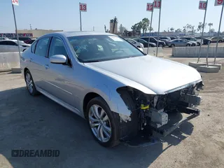 2010 Infiniti M with VIN JN1CY0AP6AM911271, listed as a IAAI auction lot 42537755 with 64,646 mi miles and . Bid and sale history available at DreamBid. Image 1.