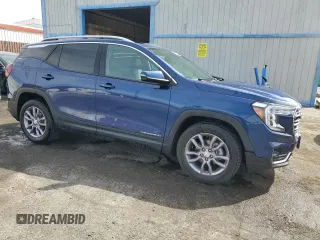 2023 GMC Terrain SLT with VIN 3GKALPEG2PL168282, listed as a Copart auction lot 51386675 with 56,266 mi miles and Clean Title. Bid and sale history available at carsss.com. Image 4.