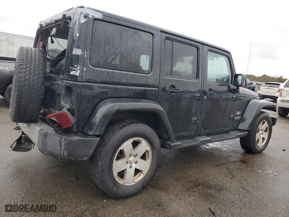 2012 Jeep Wrangler Unlimited Sahara with VIN 1C4HJWEG0CL163310, listed as a Copart auction lot 48972825 with 125,934 mi miles and Salvage Title. Bid and sale history available at carsss.com. Image 3.