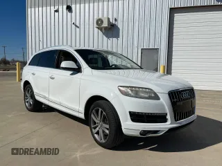 2014 Audi Q7 Premium Plus with VIN WA1LMAFEXED016226, listed as a Copart auction lot 57910315 with 139,500 mi miles and Clean title. Bid and sale history available at DreamBid. Image 1.