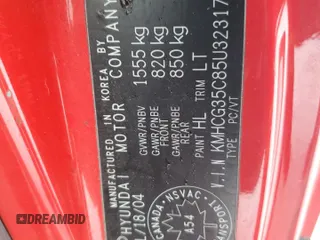 2005 Hyundai Accent GLS with VIN KMHCG35C85U323172, listed as a Copart auction lot 43564385 with 192,684 mi miles and Clean Title. Bid and sale history available at carsss.com. Image 12.