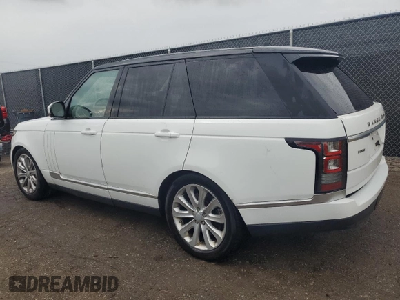 2016 Land Rover Range Rover HSE z VIN SALGS2VF4GA277183, wystawiony jako Copart lot #66071045 z przebiegiem 170 112 mil mil oraz Czysty tytuł • Clean title. Historia ofert i sprzedaży dostępna na DreamBid. Obrazek 2.
