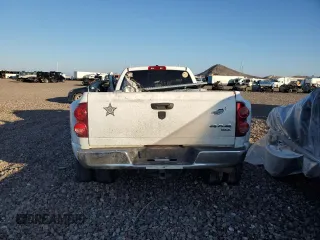 2009 Dodge 3500 SLT with VIN 3D7MX48LX9G526038, listed as a Copart auction lot 43262265 with Not Provided miles and Salvage Title. Bid and sale history available at DreamBid. Image 6.