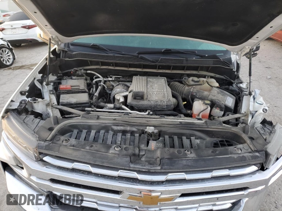2021 Chevrolet Silverado 1500 LTZ with VIN 1GCUYGET6MZ232691, listed as a Copart auction lot 75749074 with 67,002 mi miles and Salvage Title. Bid and sale history available at DreamBid. Image 12.