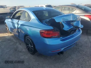 2020 BMW 2 Series 230i with VIN WBA2J1C0XL7D77583, listed as a Copart auction lot 74302244 with 0 mi miles and Non Repairable. Bid and sale history available at carsss.com. Image 2.