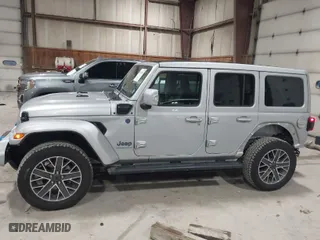 2024 Jeep Wrangler 4xe High Altitude with VIN 1C4RJXU6XRW218114, listed as a IAAI auction lot 41519843 with 17,317 mi miles. Bid and sale history available at carsss.com. Image 14.
