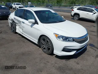 2016 Honda Accord Sport с VIN 1HGCR2F51GA239760, выставлен на аукционе IAAI как лот 42347684 с пробегом 90 227 миль миль и . История ставок и продаж доступна на DreamBid. Изображение 1.