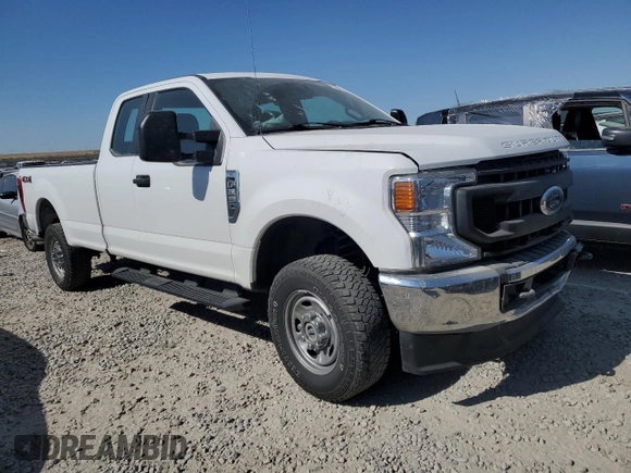 2021 Ford Super Duty F-250 SRW XL with VIN 1FT7X2B60MEC31612, listed as a Copart auction lot 75450084 with 51,928 mi miles and Salvage Title. Bid and sale history available at carsss.com. Image 4.