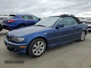 2005 BMW 3 Series 325Ci with VIN WBABW33435PL38849, listed as a Copart auction lot 74263214 with Not Provided miles and Salvage Title. Bid and sale history available at carsss.com. Image 1.