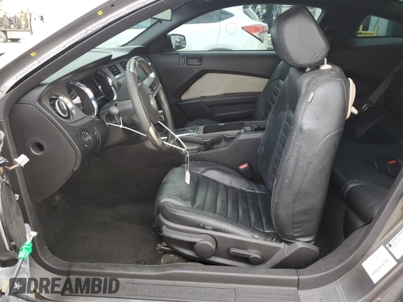 2014 Ford Mustang GT with VIN 1ZVBP8CF0E5253460, listed as a Copart auction lot 62730545 with 108,225 mi miles and Salvage title. Bid and sale history available at DreamBid. Image 7.
